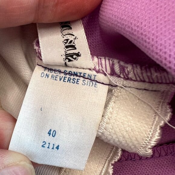 NWT Deadstock Vintage 60s or 70s Purple One Piece Swimsuit by Roaman's size 40 - Picture 9 of 10
